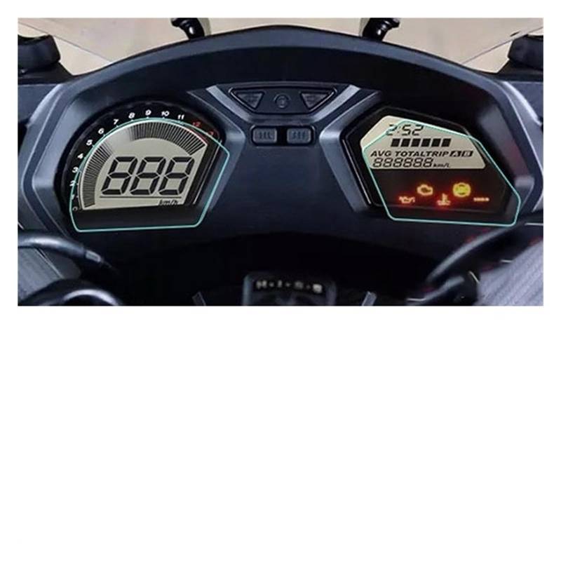 Generisch Motorrad Instrumentenfolie Für CBR650F CB650F Motorrad Schutz Instrument Film Screen Dashboard Motorrad Dashboard Film Instrument Membran Schutz(1 Set) von Generisch