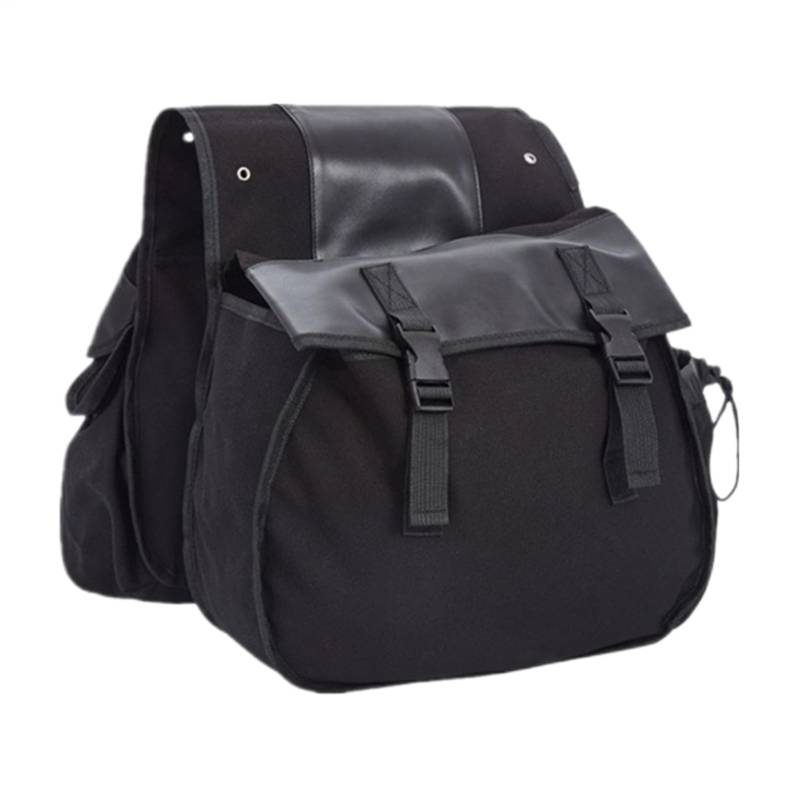 Generisch Motorrad-Satteltaschen, Motorrad-Werkzeugtasche - -Zubehörtaschen | wasserdichte -Aufbewahrungstaschen, Fahrrad-Heckträger, großes Fassungsvermögen, multifunktional für die meisten von Generisch