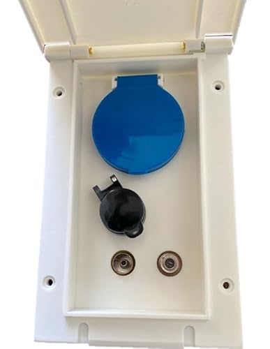 Generisch Multifunktions Außensteckdose Wohnmobil Wohnwagen 220V 230V Sat Antenne 12 Volt IP44 Exclusive Line Generisch Multifunktions Außensteckdose Wohnmobil Wohnwagen 220V 230V Sat Antenne 12 Volt IP44 Exclusive Line von Generisch