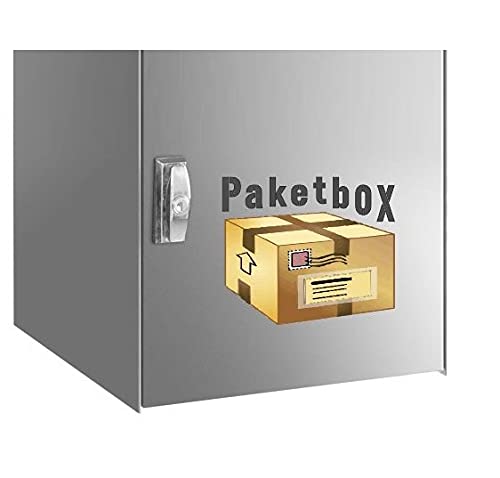 Generisch Paketbox Aufkleber Abziehbild Paket Symbol Aufkleber (R 34/17/7) t (20x20cm) von Generisch