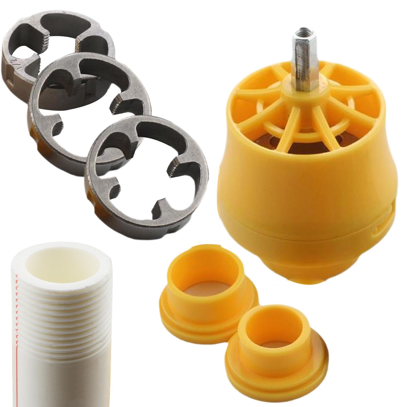 Generisch Pipe Threader Plumbing Tool, Manual Pipe Threader, Smooth Thread Maker Tool, Pipe Threader Kit, Plumbing Hand Tool Set, Threading Tool for Pipes, Water Pipe Threading Tool, Generisch Pipe Threader Plumbing Tool, Manual Pipe Threader, Smooth Thread Maker Tool, Pipe Threader Kit, Plumbing Hand Tool Set, Threading Tool for Pipes, Water Pipe Threading Tool, von Generisch