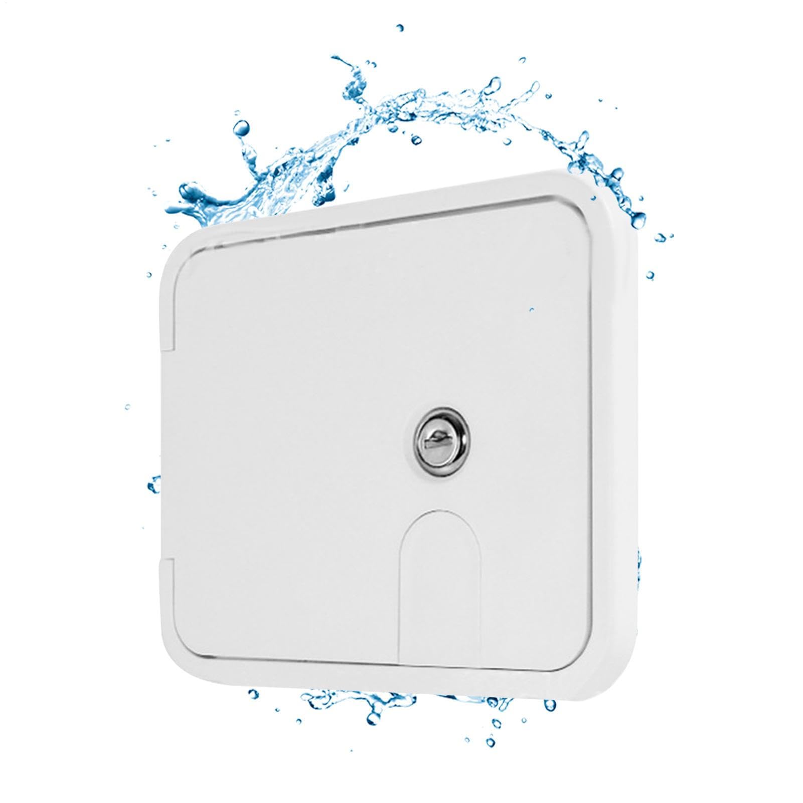 Generisch RV Access Hatch, Ersatzteile RV Access Panel Accessoires RV wasserdicht - Sperre zum Umwandeln eines RV -Anhängers, Checkpoint, Yacht usw. Netzkabelschlüssel Generisch RV Access Hatch, Ersatzteile RV Access Panel Accessoires RV wasserdicht - Sperre zum Umwandeln eines RV -Anhängers, Checkpoint, Yacht usw. Netzkabelschlüssel von Generisch