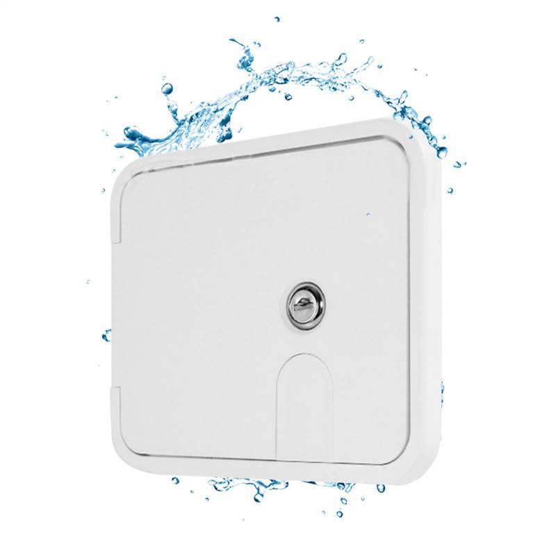 Generisch RV Access Hatch, Ersatzteile RV Access Panel Accessoires RV wasserdicht - Sperre zum Umwandeln eines RV -Anhängers, Checkpoint, Yacht usw. Netzkabelschlüssel von Generisch