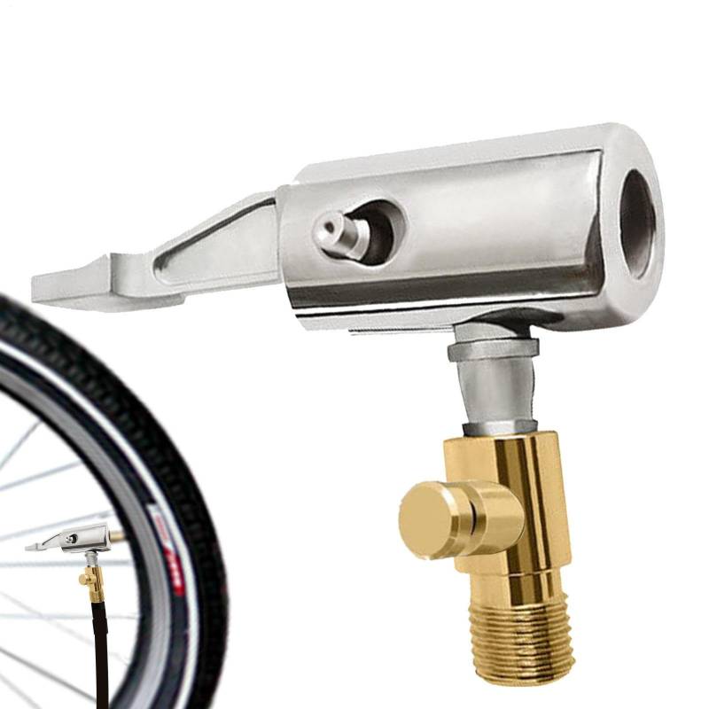 Generisch Reifendüse für Auto, Autoreifenventiladapter -Reifen-Schnellverschluss-Radventil,Reifen Quick Lock Connect Radventil Tragbarer Reifenfüller Reifenfutterdüse von Generisch