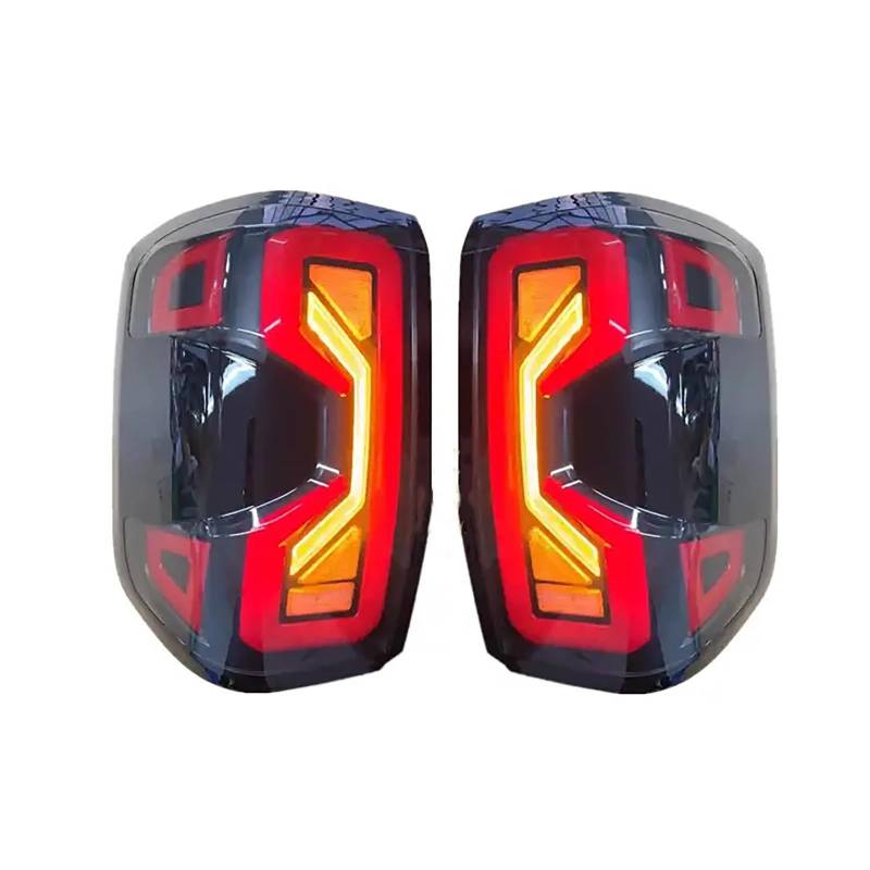 Generisch Rücklicht fürs Auto 2PCS Ändern Hinten Lampe Stopp Brems Fahren Für Drehen Für Signal Licht Rücklicht T9 2023 2024 XLT XLS XL von Generisch