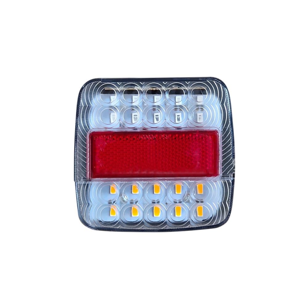Generisch Rücklichtbaugruppen 12V 26 Rücklicht Blinker für Signalanzeige Rücklicht Auto Nummernschildbeleuchtung hinten für Rückwärtsbremse Bremsleuchte Anhänger für LKW für Wohnwagen Lampe(Weiß) Generisch Rücklichtbaugruppen 12V 26 Rücklicht Blinker für Signalanzeige Rücklicht Auto Nummernschildbeleuchtung hinten für Rückwärtsbremse Bremsleuchte Anhänger für LKW für Wohnwagen Lampe(Weiß) von Generisch