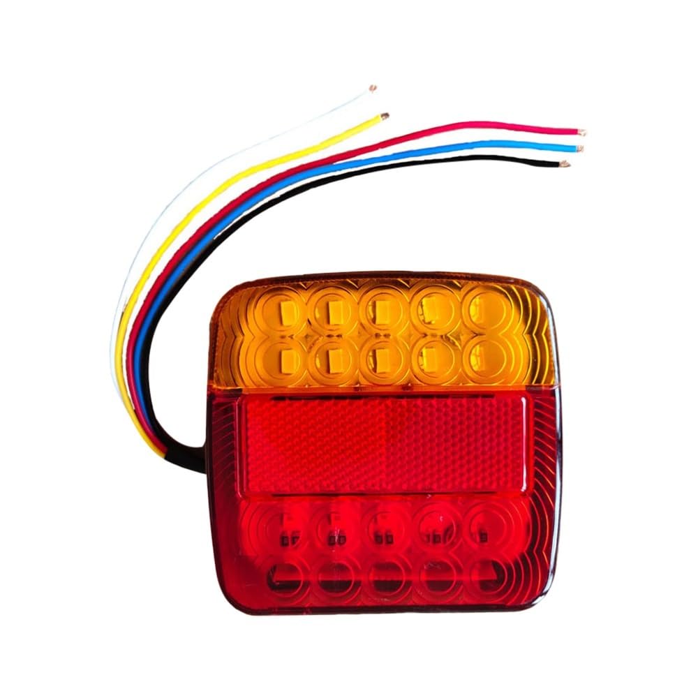 Generisch Rücklichtbaugruppen 12V 26 Rücklicht Blinker für Signalanzeige Rücklicht Auto Nummernschildbeleuchtung hinten für Rückwärtsbremse Bremsleuchte Anhänger für LKW für Wohnwagen Lampe(Rot) Generisch Rücklichtbaugruppen 12V 26 Rücklicht Blinker für Signalanzeige Rücklicht Auto Nummernschildbeleuchtung hinten für Rückwärtsbremse Bremsleuchte Anhänger für LKW für Wohnwagen Lampe(Rot) von Generisch