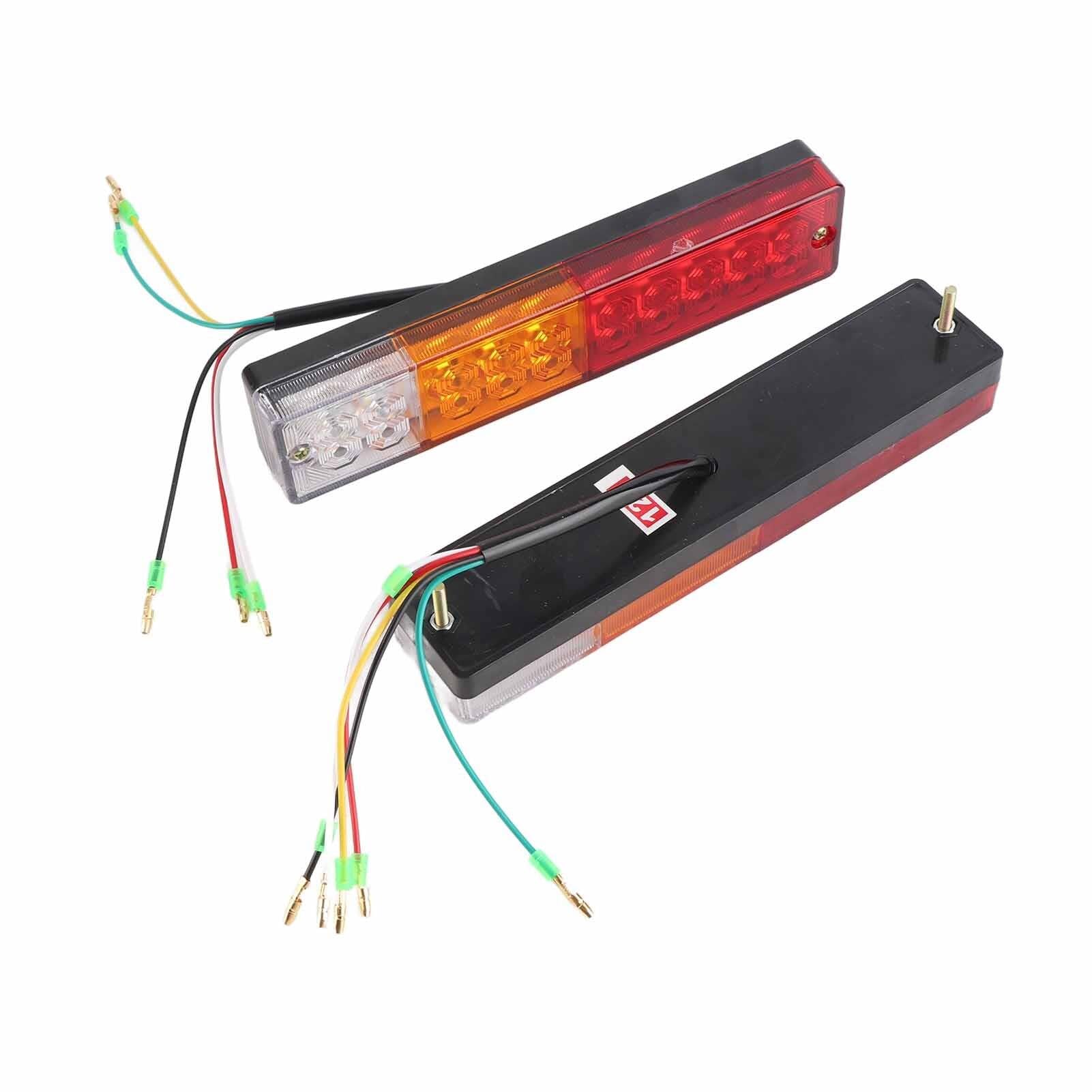 Generisch Rücklichtbaugruppen 2 Stück Rücklichter für Rückfahrscheinwerfer, Blinker für LKW-Anhänger, für Wohnwagen, Anzeige 12 V/24 V Lampe Generisch Rücklichtbaugruppen 2 Stück Rücklichter für Rückfahrscheinwerfer, Blinker für LKW-Anhänger, für Wohnwagen, Anzeige 12 V/24 V Lampe von Generisch