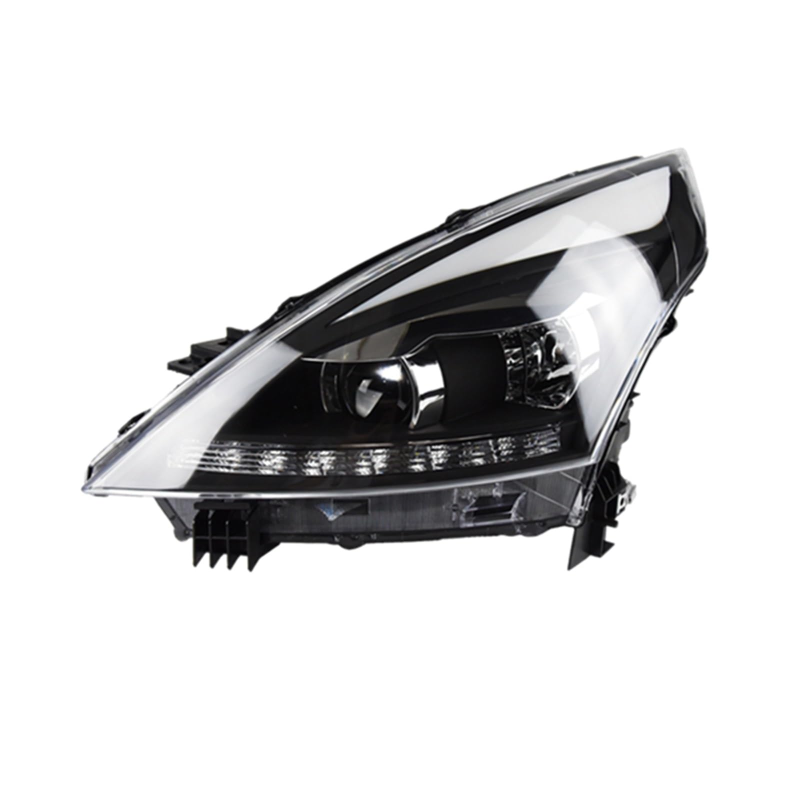 Generisch Rücklichter Scheinwerfer Für Teana Scheinwerfer 2009-2012 Altima Kopf Lampe Auto Styling DRL für Signal Projektor Objektiv Auto Zubehör vorne(Headlight) von Generisch