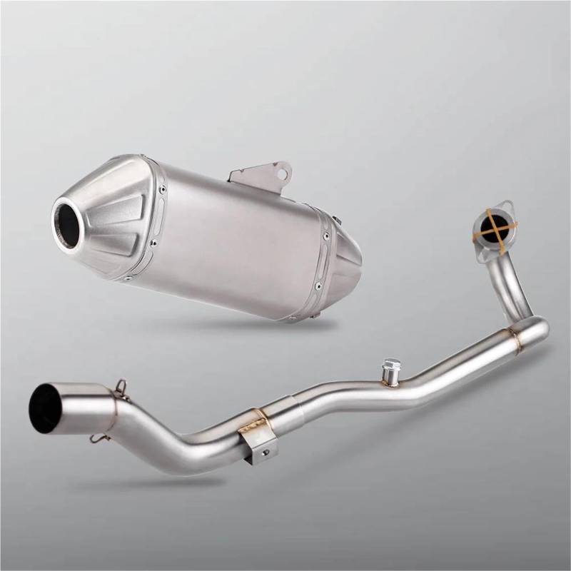 Generisch Schalldämpfereinsätze Komplettes Auspuffsystem Motorradzubehör Schalldämpfer Für CRF300 CRF300L Rally CRF250L CRF250 Rally 2021-2022(Style 3) von Generisch