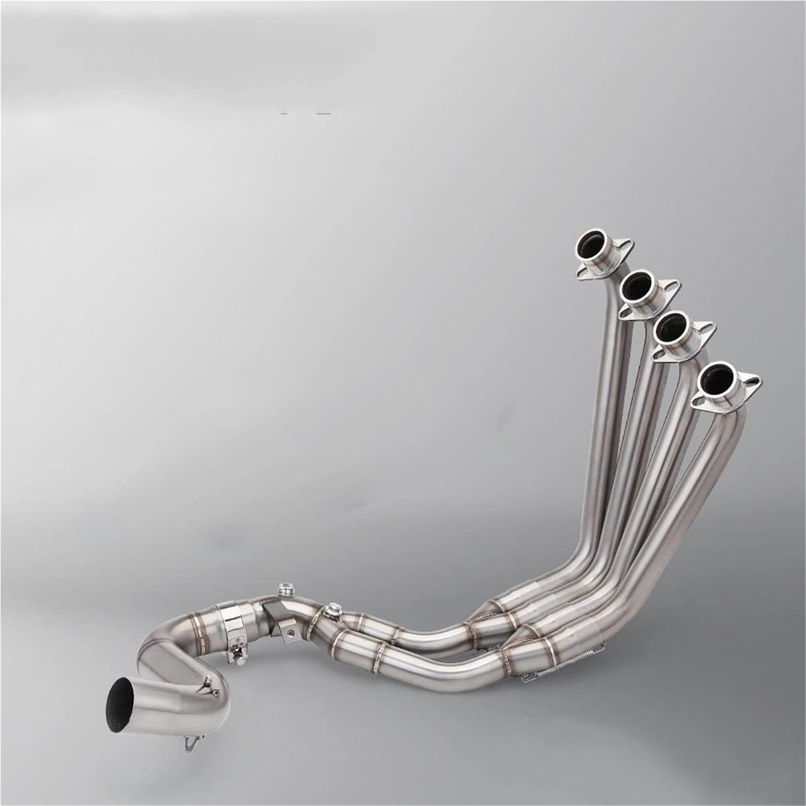 Generisch Schalldämpfereinsätze Motorrad Modifizierte Vordere Mittlere Pleuelstange Auspuffrohr 51mm Schalldämpfer Für CB650F CB650R CBR650 CBR650F 2014-2025(Style 1) von Generisch