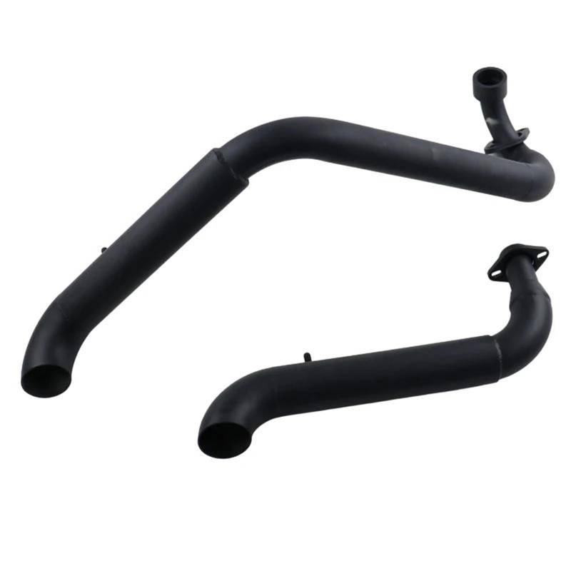 Generisch Schalldämpfereinsätze Motorradzubehör Komplettes Abgassystemrohr Mit Schalldämpfer Für Y&amaha Für Virago XV535 XV 535 XV400 XV 400(Style 1) von Generisch