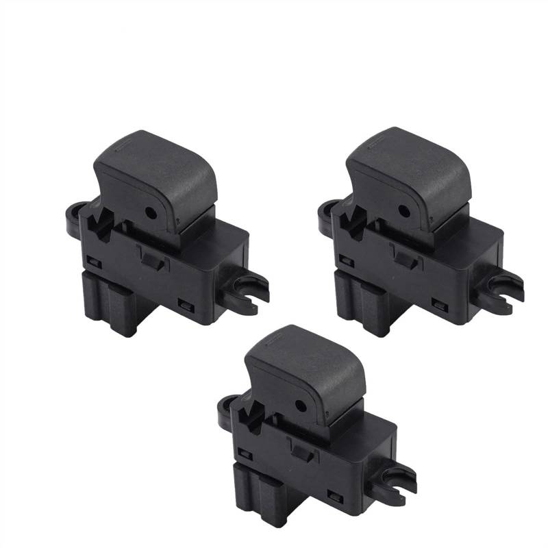 Generisch Schalter für Fensterheber an der Tür Für Nissan für Tiida C11 SC11 C11Z Versa S SL 2007-2010 25411-AX010 25401-ED500 Auto-Fensterheber-Steuerschaltertaste(25411-AX010-3Pcs) von Generisch