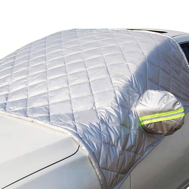 Generisch Scheibenabdeckung Auto Winter, Windschutzscheibe Abdeckung Faltbare, Scheibenabdeckung Auto Frontscheibe, Auto Windschutz Scheiben Abdeckung Winter, Auto Frost Windschutzscheiben Abdeckung von Generisch