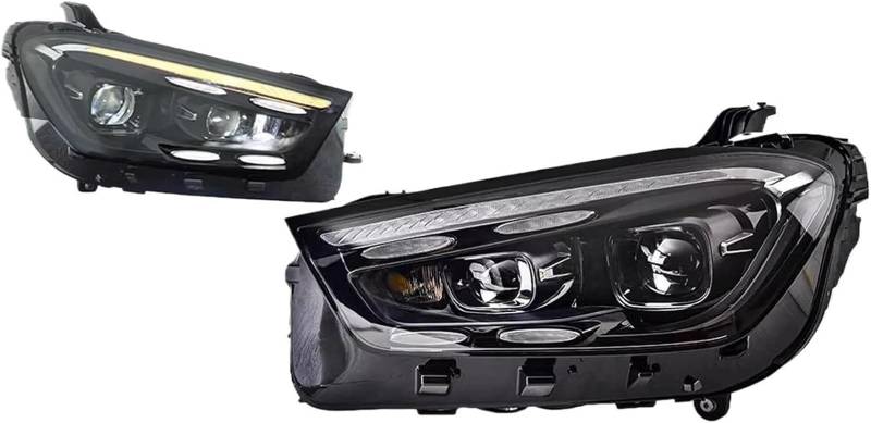 Generisch Scheinwerfer Autoscheinwerfer für Benz GLE W167 2020-2024 Autoscheinwerfer LED-Projektor-Scheinwerfer Tagfahrlicht Autoscheinwerfer von Generisch