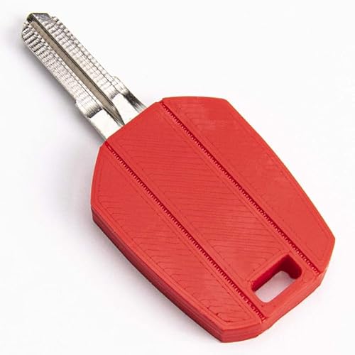 Generisch Schlüssel Ersatzschlüssel passend für ACS Brink Anhängerkupplungen AHK, Farbe: ROT, Code: ACS01 von Generisch