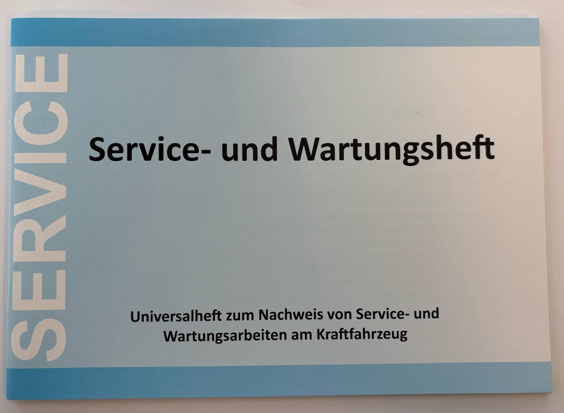 Generisch Serviceheft Universal KFZ Scheckheft Wartungsheft Inspektionsheft Werkstatt Auto (2) von Generisch