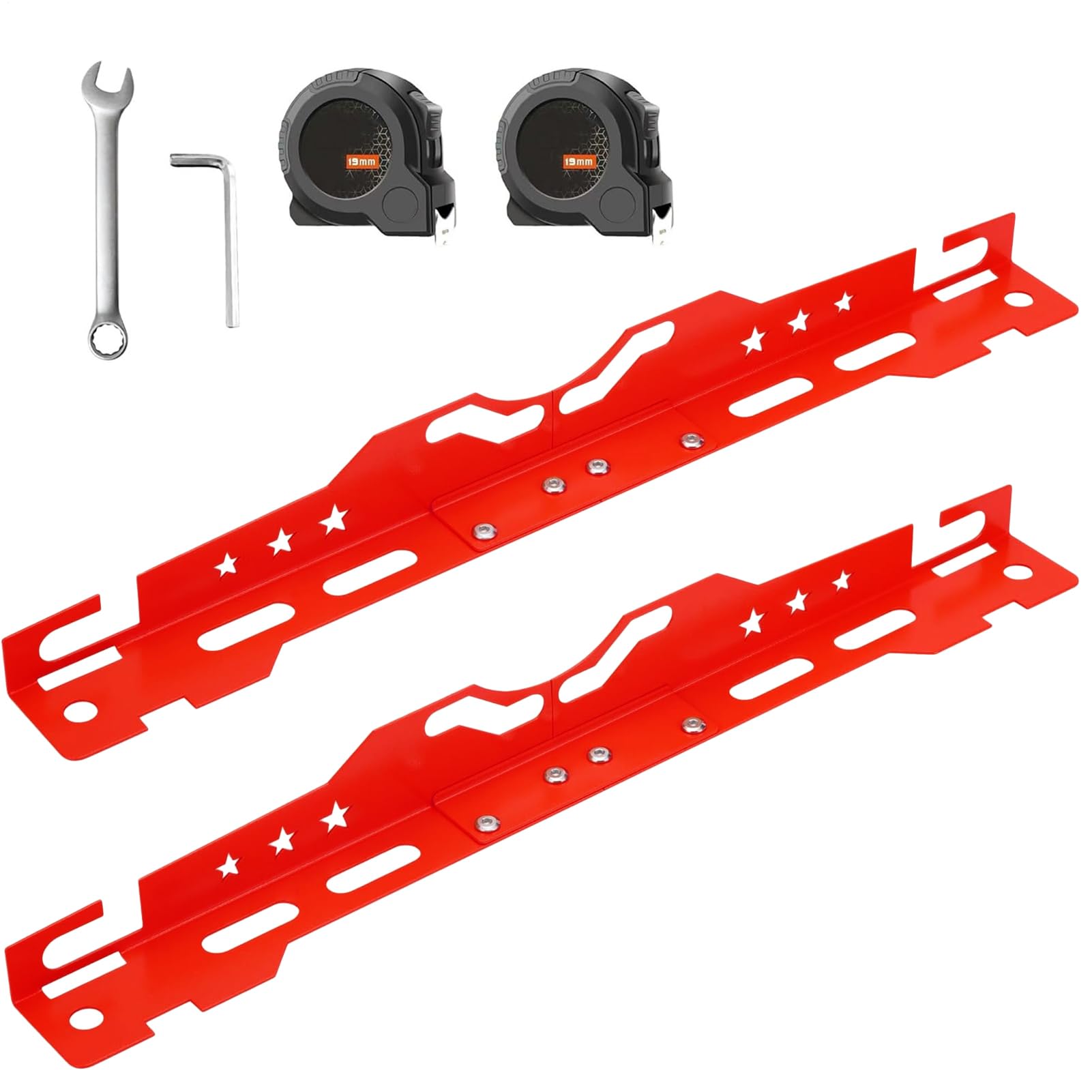 Generisch Steel Wheel Alignment Tool Kit | Wheel Leveling Aligner,Heavy-Duty Automotive Alignment Plates,Compact and Easy-to-Use, Adaptable Vehicle Solution, Versatile Use Generisch Steel Wheel Alignment Tool Kit | Wheel Leveling Aligner,Heavy-Duty Automotive Alignment Plates,Compact and Easy-to-Use, Adaptable Vehicle Solution, Versatile Use von Generisch