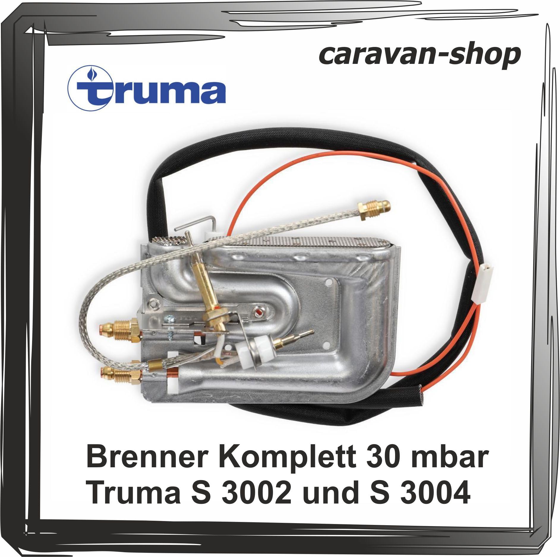 Generisch Truma Brenner komplett 30 mbar Heizung S 3004 S 3002 Caravan Wohnmobil Gas von Generisch