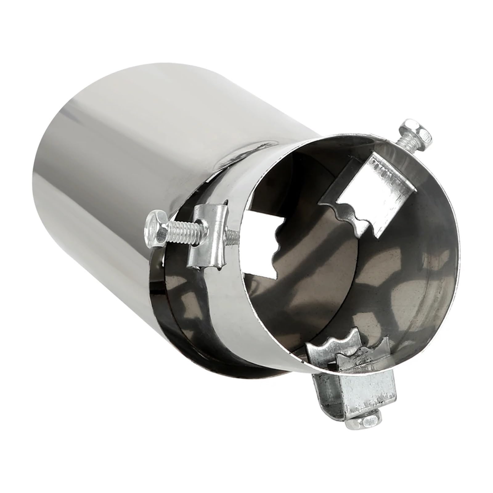Generisch Universal-Auspuffblende Runde Auto Auspuff Endrohr Endschalldämpfer Auto Auspuff Schalldämpfer 1PCS Universal Edelstahl Auto Zubehör Generisch Universal-Auspuffblende Runde Auto Auspuff Endrohr Endschalldämpfer Auto Auspuff Schalldämpfer 1PCS Universal Edelstahl Auto Zubehör von Generisch