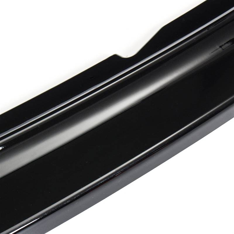 Generisch Universalspoiler 3 Stück A4 B9 2017 2018 2019 Frontstoßstange Lip Spoiler Seitensplitter Guards Cover Deflector Body Kit Autozubehör(Glossy Black) von Generisch