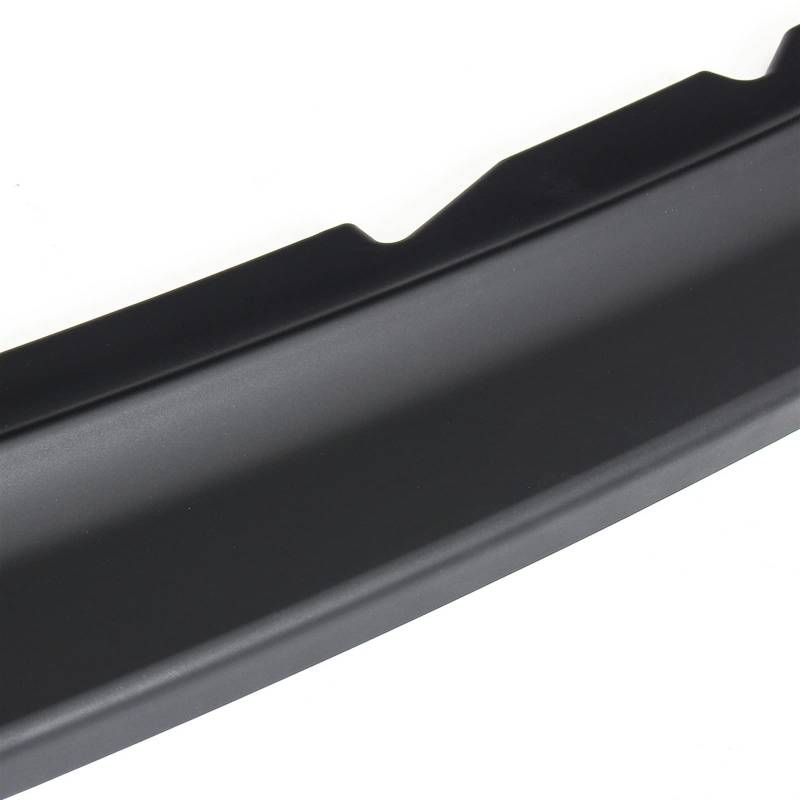 Generisch Universalspoiler 3 Stück A4 B9 2017 2018 2019 Frontstoßstange Lip Spoiler Seitensplitter Guards Cover Deflector Body Kit Autozubehör(Matte Black) von Generisch