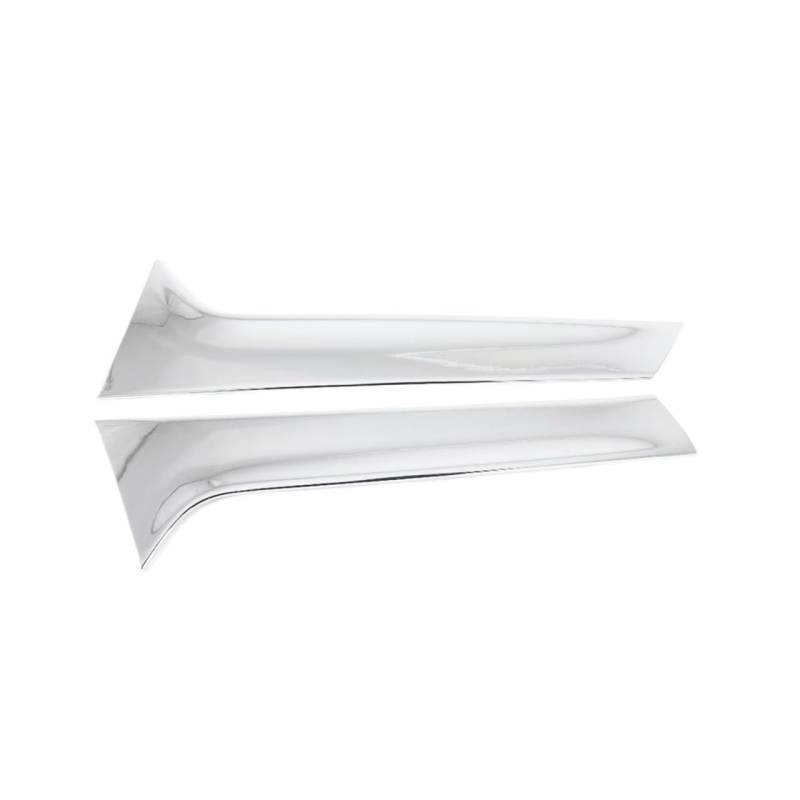 Generisch Universalspoiler Q5 2018 2019 2020 Auto Heckscheibe Spoiler Abdeckung Trim Seite Flügel Splitter Form Streifen Aufkleber Zubehör(Chrome) von Generisch