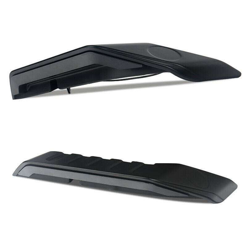 Generisch Universalspoiler Spoiler Flügel Splitter Auto Hinten Dach Schwanz Split Höhenleitwerk Drehen für Signal Bremslicht für Jeep für Wrangler JK JL 20072023 EU US Version(for JK US) von Generisch