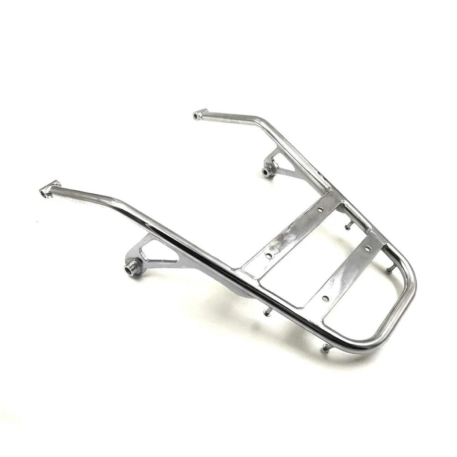 Gepäckträger hinten Motorrad Armlehne Sitze Passagier Regal Gepäckträger Hinten Schwanz Fracht Träger Für CB1100EX CB1100RS 2017-2021(Chrome) von Generisch