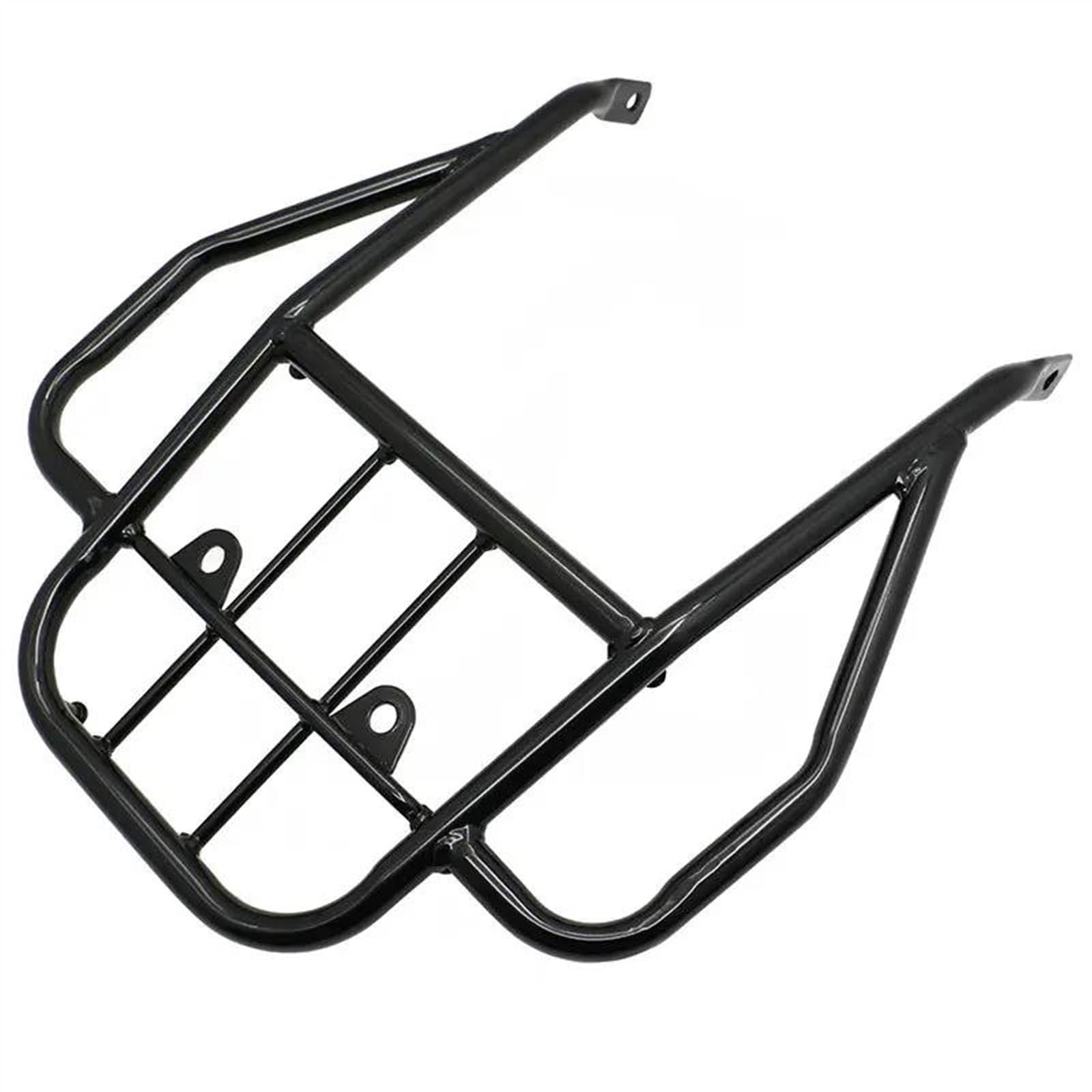Gepäckträger hinten Motorrad Hinten Sitz Gepäckträger Für CRM250 CRM 250 Armlehne Unterstützung Fracht Regal Satteltasche Halterung(Schwarz) von Generisch