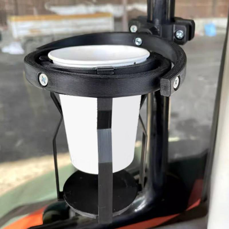 Gyroskopischer Getränkehalter, 3D-Getränkehalter for Motorräder | Einstellbare 3D -gedruckte Kinderwagenhalter, automatische Leveling Integral rotatable Getränkekäfig für Campingzubehör von Generisch
