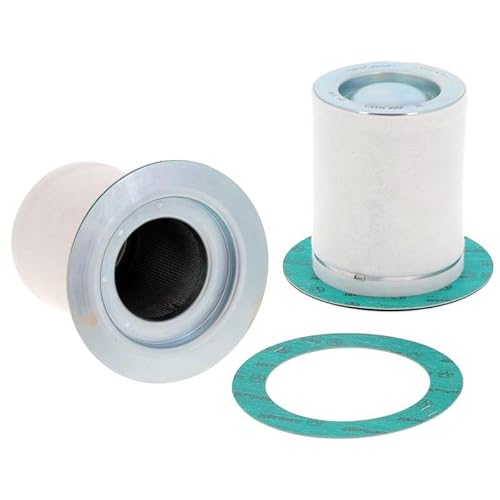 HIFI FILTER Luft-/Ölabscheider OS 104 kompatibel mit MANN LE 9003, Ingersoll Rand P180 WD – ersetzt OEM-Filter für Kompressoren (5) von Generisch