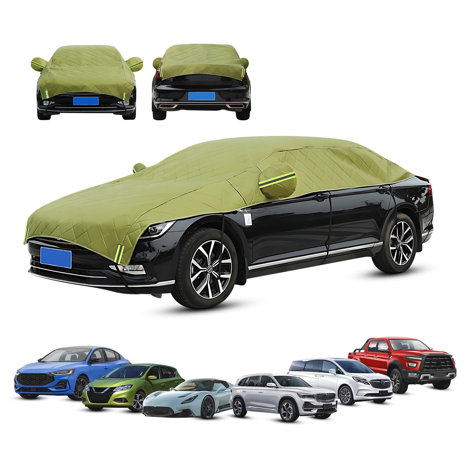 Hagelschutzplane Auto Für Ford Mustang,Hageldecke für Auto, Autogarage Abdeckung Wasserdicht Atmungsaktiv Sonnenschutz für Winter Sommer Hagelschutzplane Auto Für Ford Mustang,Hageldecke für Auto, Autogarage Abdeckung Wasserdicht Atmungsaktiv Sonnenschutz für Winter Sommer von Generisch