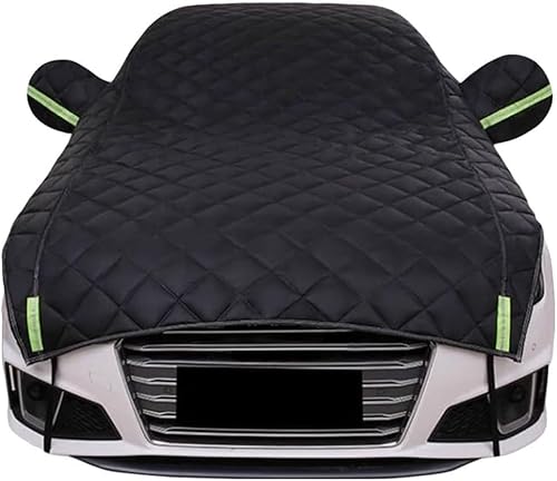 Hagelschutzplane Auto Für MG MG5 AP12 2012-,Hagelschutz Auto,Autoabdeckung Hagelschutz,Halbgarage Abdeckung Wasserdicht Atmungsaktiv,UV Beständig Und Reißfest w0421xbz von Generisch
