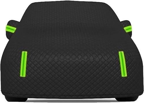 Hagelschutzplane Auto Gemacht für Mercedes-Benz SLK R172 2011-2015，Sonnenschutz, Hagelschutz, 5-Schicht-Verdickte Baumwolle, Leicht Und Atmungsaktiv (Silberweiß) von Generisch