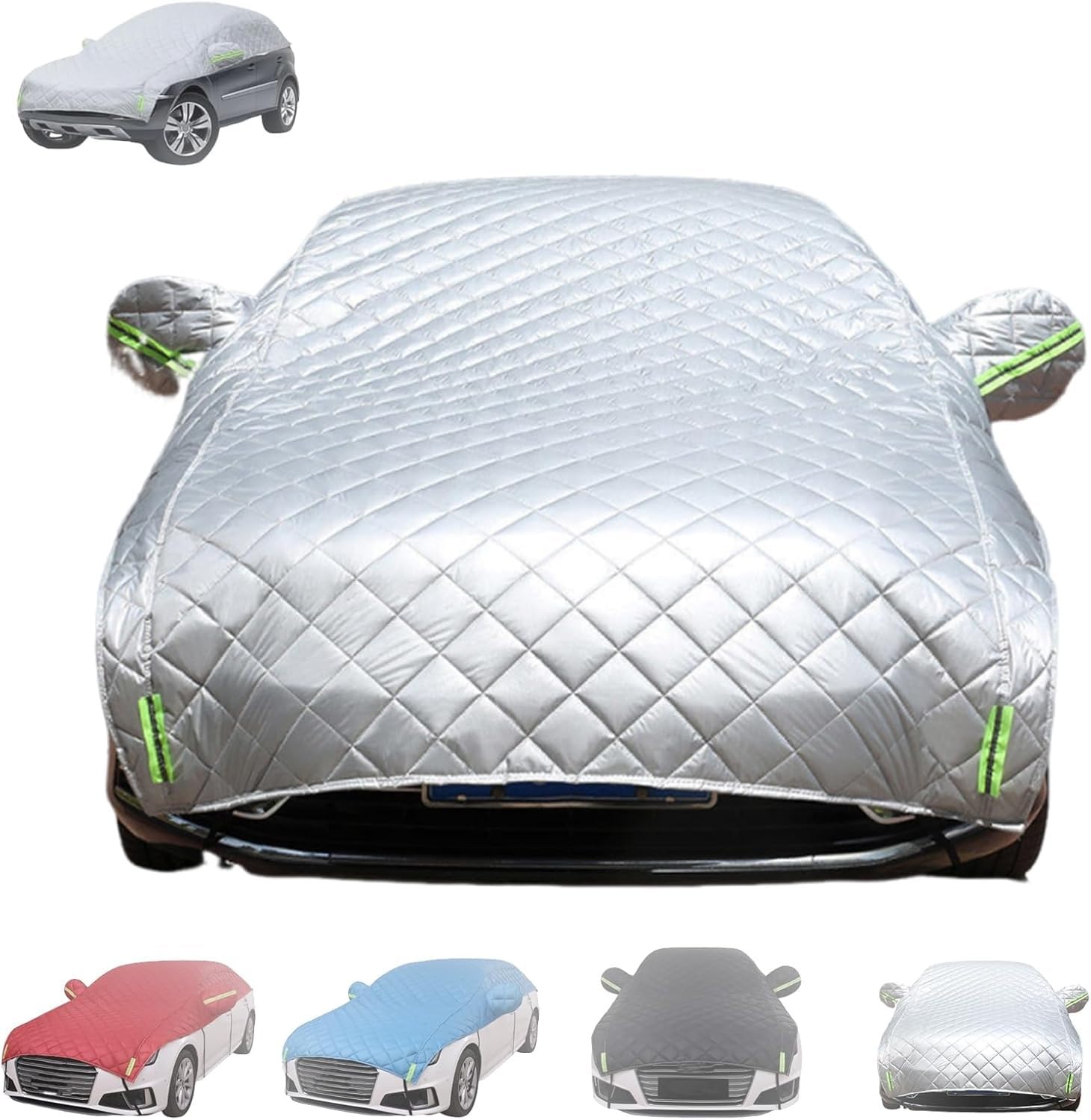Halbgarage Für Auto für FIAT 500E, Autogarage Abdeckung Hagelschutz Wasserdicht Atmungsaktiv Sonnenschutz Auto Abdeckplane ft51r Halbgarage Für Auto für FIAT 500E, Autogarage Abdeckung Hagelschutz Wasserdicht Atmungsaktiv Sonnenschutz Auto Abdeckplane ft51r von Generisch