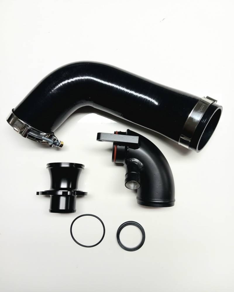 High Flow Inlet Outlet Turbo Ansaugschlauch Kit EA888 für Golf 7 Audi S3 TT Cupra von Generisch