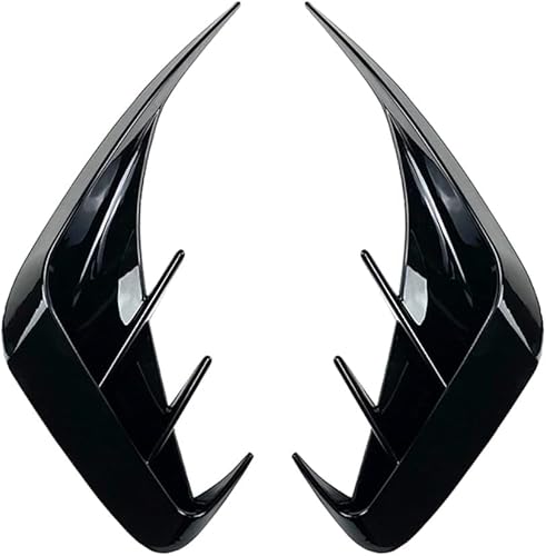 Hintere Stoßstange Canards Lip Splitter Flossen Spoiler Trim Dekoration Für BMW 3er G20 G21 M-Sport M340i 2019 2020 2021, Glänzend Schwarz Hintere Stoßstange Canards Lip Splitter Flossen Spoiler Trim Dekoration Für BMW 3er G20 G21 M-Sport M340i 2019 2020 2021, Glänzend Schwarz von Generisch
