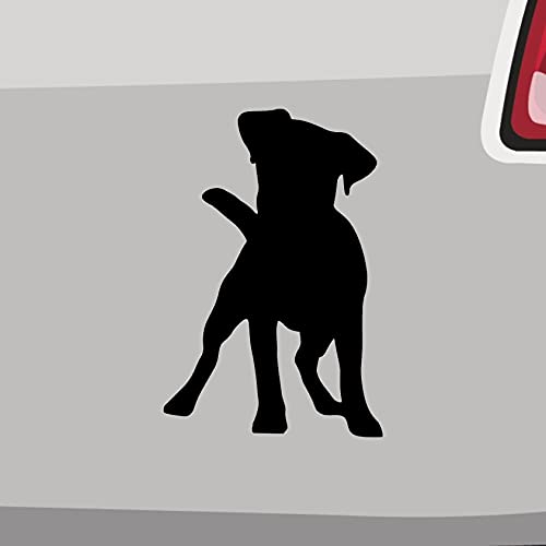 Jack Russell Terrier Aufkleber -6 Größen- Hund Silhouette Sticker Dog Love in 6 Größen und 21 Farben von Generisch