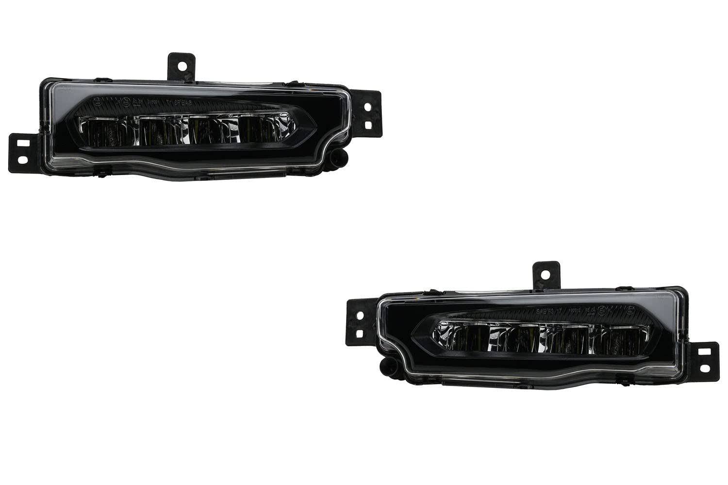 Johns, LED-Nebelscheinwerfer passend für BMW X3 G01 ab 08/19- Set L R schwarz von Generisch