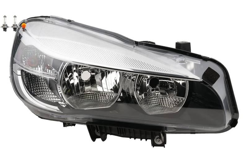 Johns, Scheinwerfer passend für BMW 2er F45/F46 10/12-02/18 rechts + Leuchtmittel von Homry
