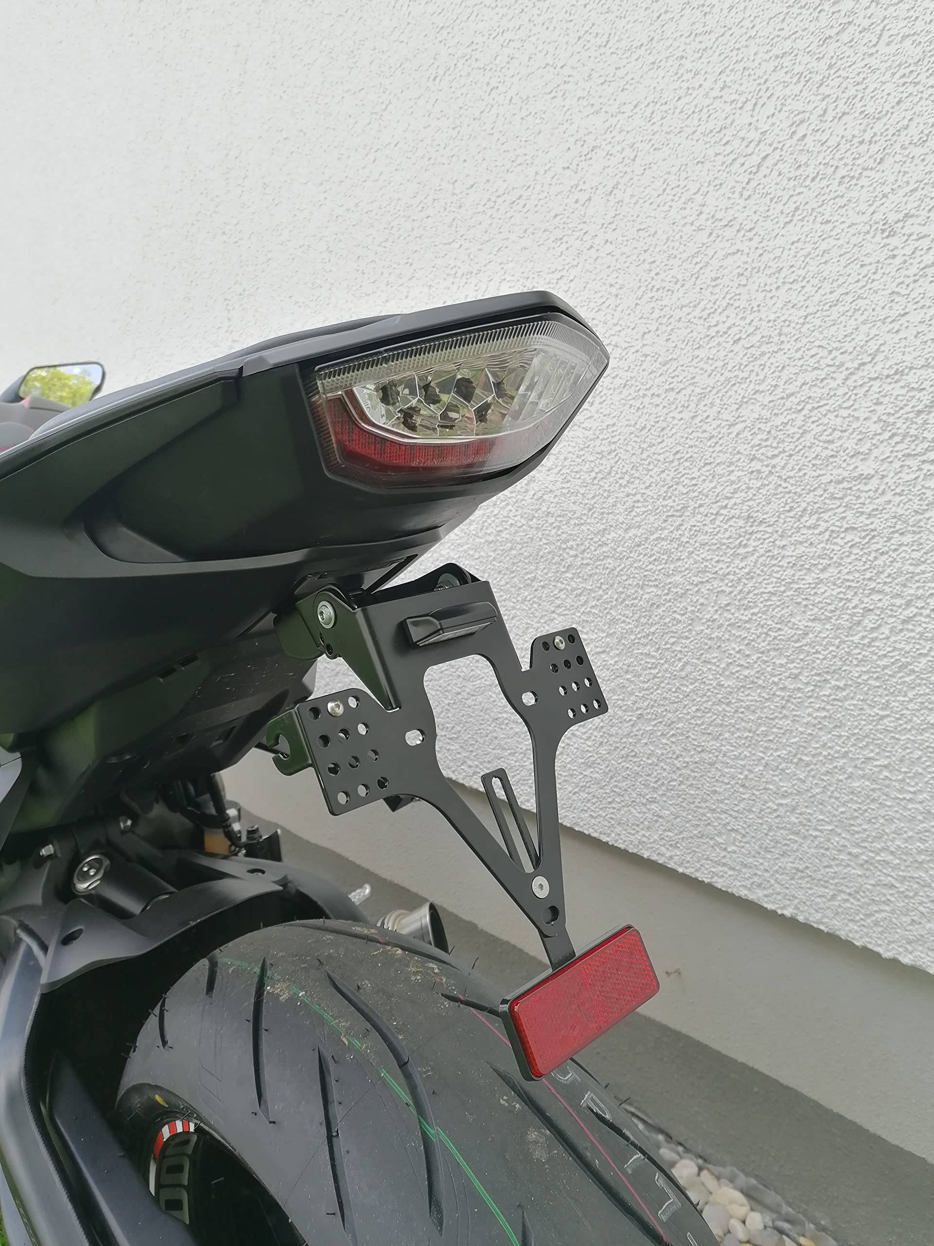 Kennzeichenhalter GroFaTec EVO Set für Honda cbr1000rr Bj 2017-2022 Kennzeichenträger Nummernschild sc77 Träger Halter CBR1000RR kurzes Heck Heckumbau Porta Targa CBR 1000 RR Kennzeichenhalter GroFaTec EVO Set für Honda cbr1000rr Bj 2017-2022 Kennzeichenträger Nummernschild sc77 Träger Halter CBR1000RR kurzes Heck Heckumbau Porta Targa CBR 1000 RR von Generisch