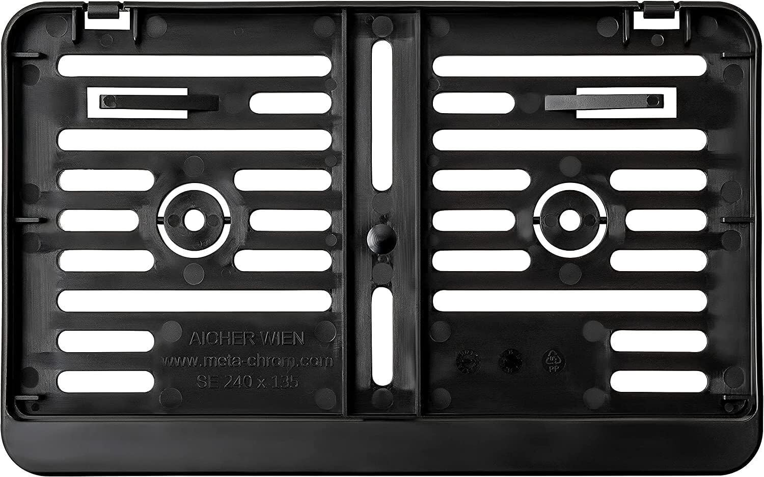 Kennzeichenhalter Motorrad Leichtkraftrad Roller Quad Anhänger LKW SUV Neu (240x130mm) von Generisch