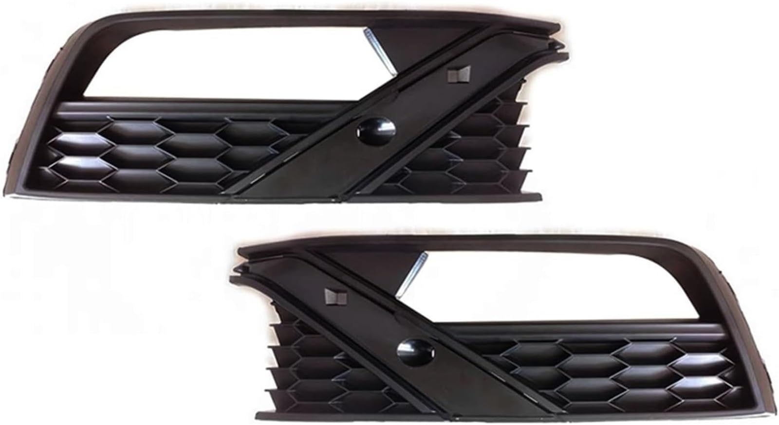 Kfz-Nebelscheinwerfergitter Auto Front Stoßstange Nebel Licht Lampe Trim Abdeckung Rahmen Grille Für VW Für Polo GTI Nebelscheinwerferumrandungen(Left and Right) von Generisch