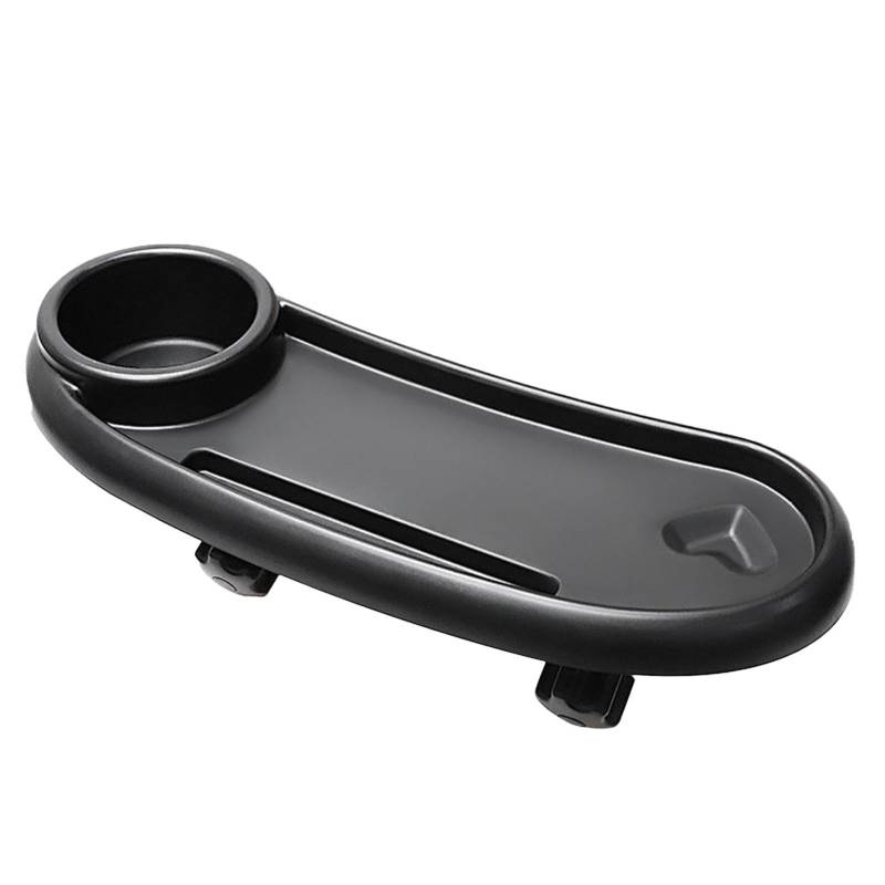 Kinderwagen Snacktablett, Kinderwagen Tablett Aufsatz, Kinderwagen Tablettaufsatz für Snacks, Verstellbares Tablett für Snacks, Abnehmbarer Multifunktions Kinderwagen Armlehnen von Generisch