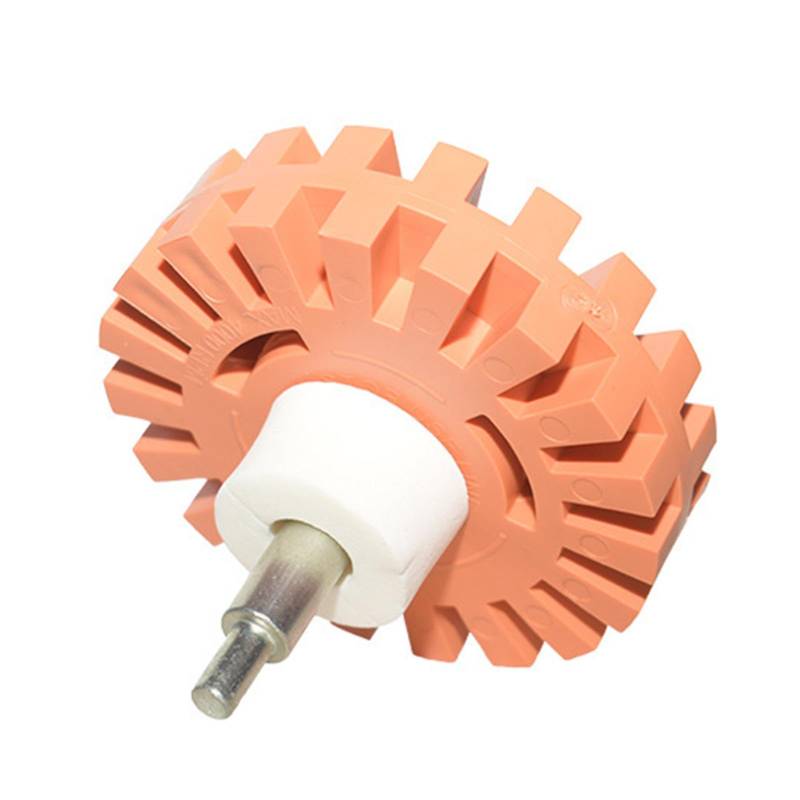 Kleber Entferner Rad - Pneumatischer Nadelstreifenentferner Reiniger Scheibe - Aufkleber Entferner Rad, Pneumatischer Klebstoff Radiergummi Radiergummi Werkzeug für Auto Motorrad von Generisch