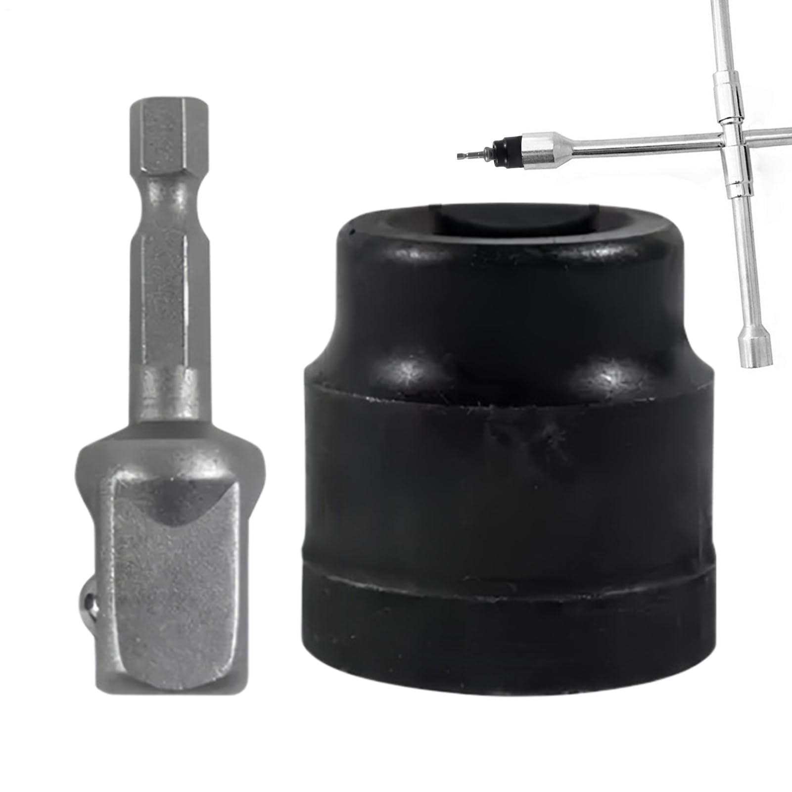 Klinkenstecker Adapter | Kfz-Adapter Für Bohrgeräte,Kraftsparendes Wagenheber Werkzeug Für Reifenwechsel, Auto Wartungshilfe Für Anfänger & Frauen Klinkenstecker Adapter | Kfz-Adapter Für Bohrgeräte,Kraftsparendes Wagenheber Werkzeug Für Reifenwechsel, Auto Wartungshilfe Für Anfänger & Frauen von Generisch
