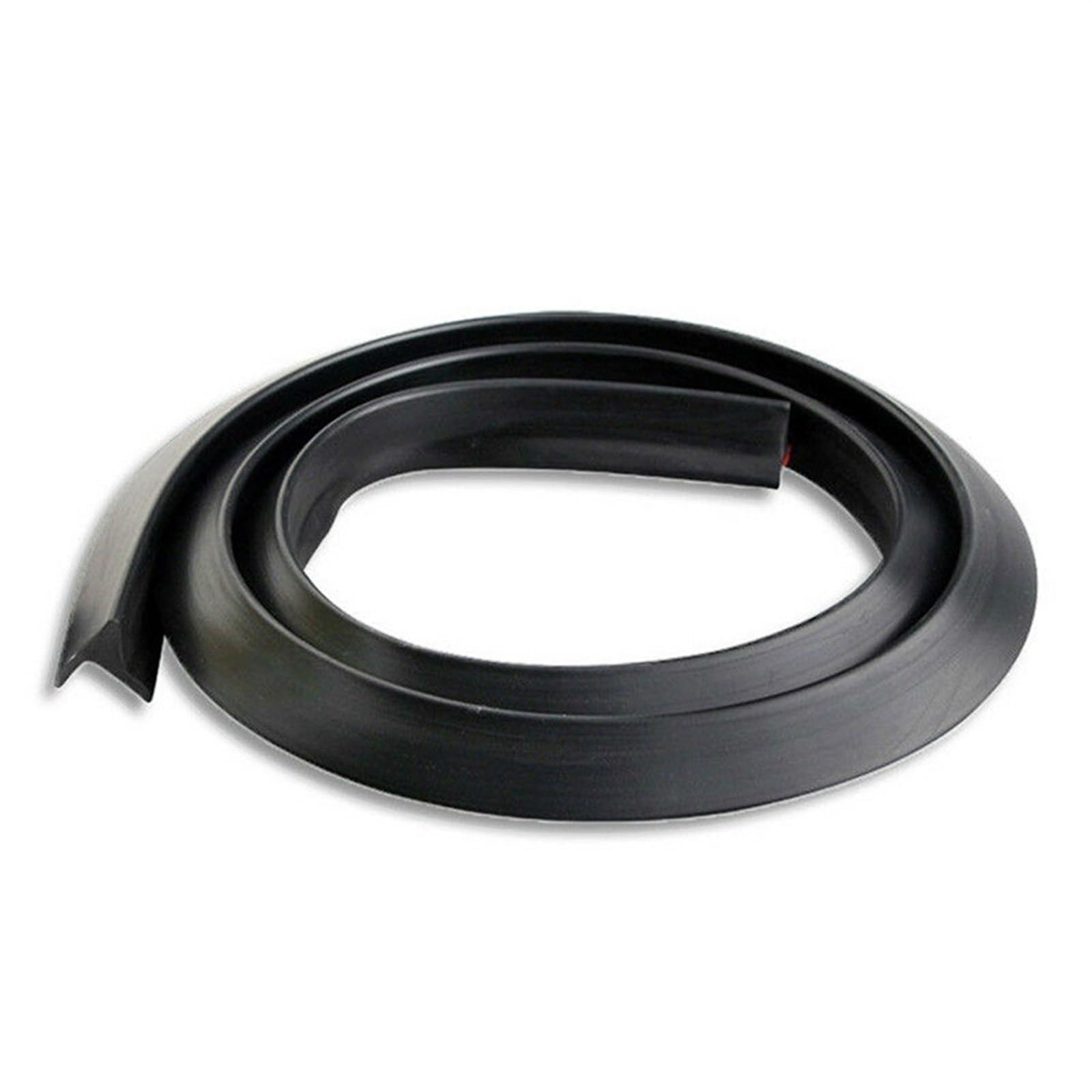 Kotflügel Auto Externe Rad Augenbraue Gummi Anti Kollision Streifen Schwarz 1,5 m Kotflügel Verlängerung Moulding Flares Trim Rand Schmutzfänger(Plain Black) von Generisch