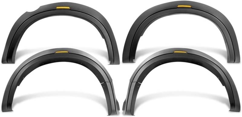 Kotflügel Rad für Kotflügelverbreiterungen Auto für Kotflügelverbreiterungen Radlaufverbreiterung für Chevrolet für Colorado S10 2015-2022 Kotflügel für mit Reflektor Nicht für US-Version Schmutzfänge von Generisch