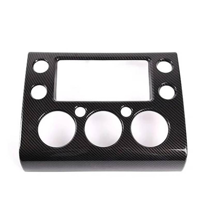 Kratzfeste Armaturenbrettverkleidung Für FJ für Cruiser 2007-2021 Auto Zentrale Steuerung Navigation Bildschirm Panel Dekorative Rahmen Abdeckung(Carbon fiber) von Generisch